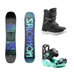 Salomon Grail Kids Snowboard Package