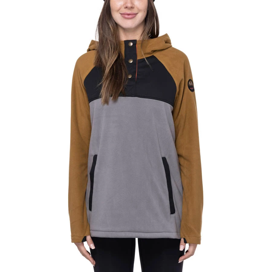 686 Hemlock Womens Fleece Hoody 2023 2 686 Hemlock Womens Fleece Hoody 2023 - Image 2