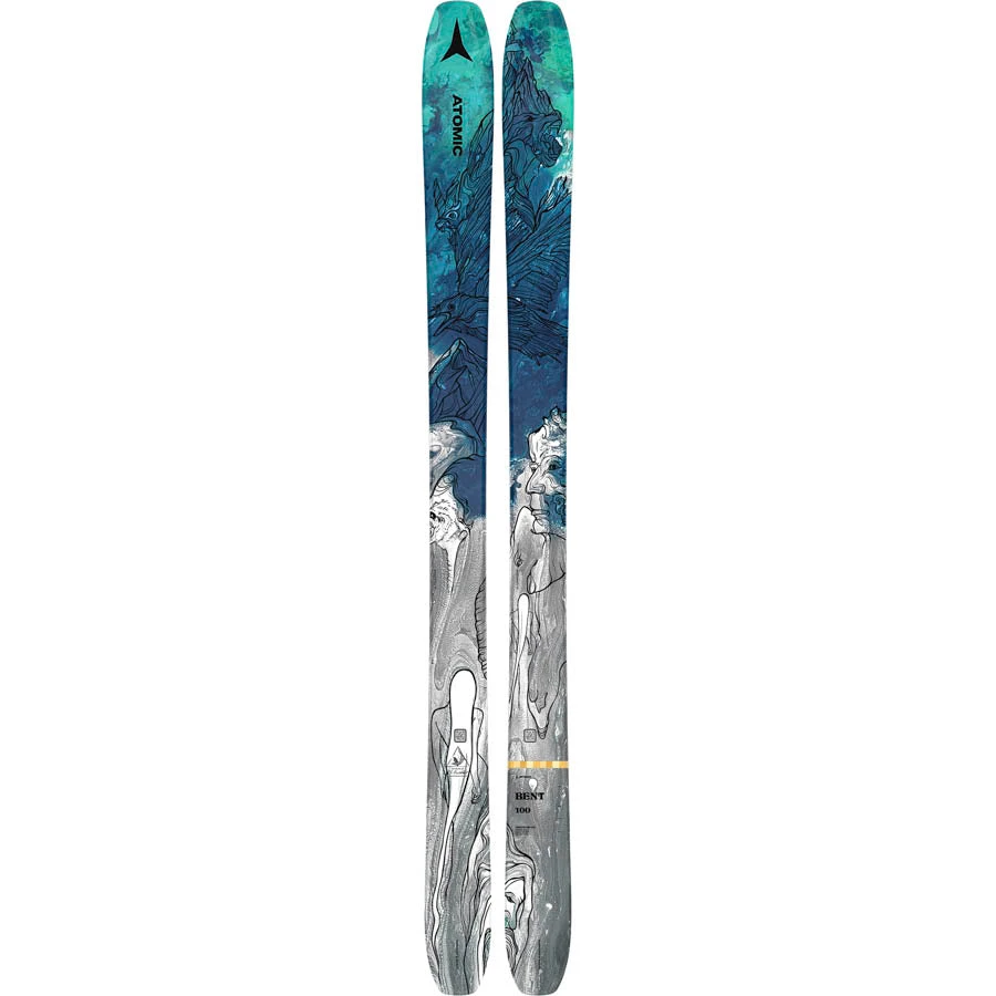 Atomic Bent 100 Skis 2023 1 Atomic Bent 100 Skis 2023