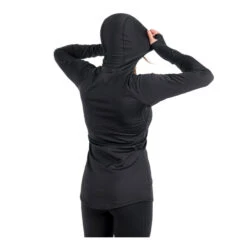 Black Strap Therma Hooded Womens Base Layer Top 2023 -Utahskis Black Strap Therma Hooded Womens Base Layer Top 22 23 BLAC 2