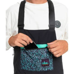 Quiksilver Fly High Bib Pant 2023 -Utahskis Quiksilver Fly High Bib Pant 22 23 BLAC 3
