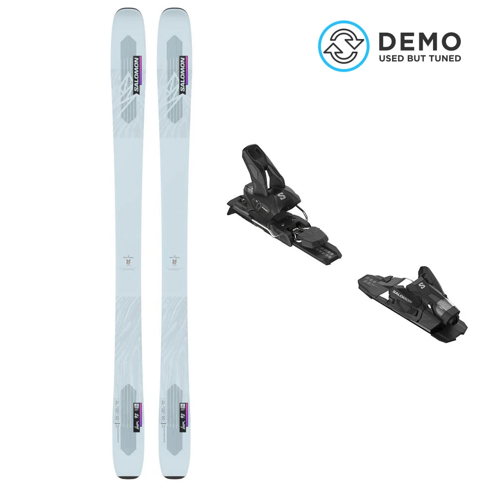 Salomon QST Lux 92 Womens Demo Skis 2023 1 Salomon QST Lux 92 Womens Demo Skis 2023