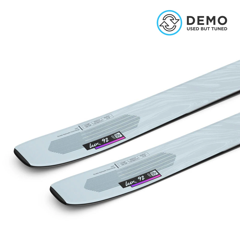 Salomon QST Lux 92 Womens Demo Skis 2023 2 Salomon QST Lux 92 Womens Demo Skis 2023 - Image 2