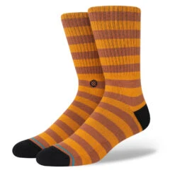 Stance Breton Crew Sock 2023 -Utahskis Stance Breton Crew Sock 22 23 BRWN 1