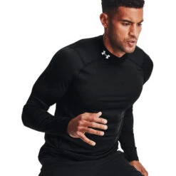 Under Armour ColdGear Armour Fitted Mock Base Layer Top 2023 -Utahskis Under Armour ColdGear Armour Fitted Mock Base Layer Top 22 23 BKWH 3