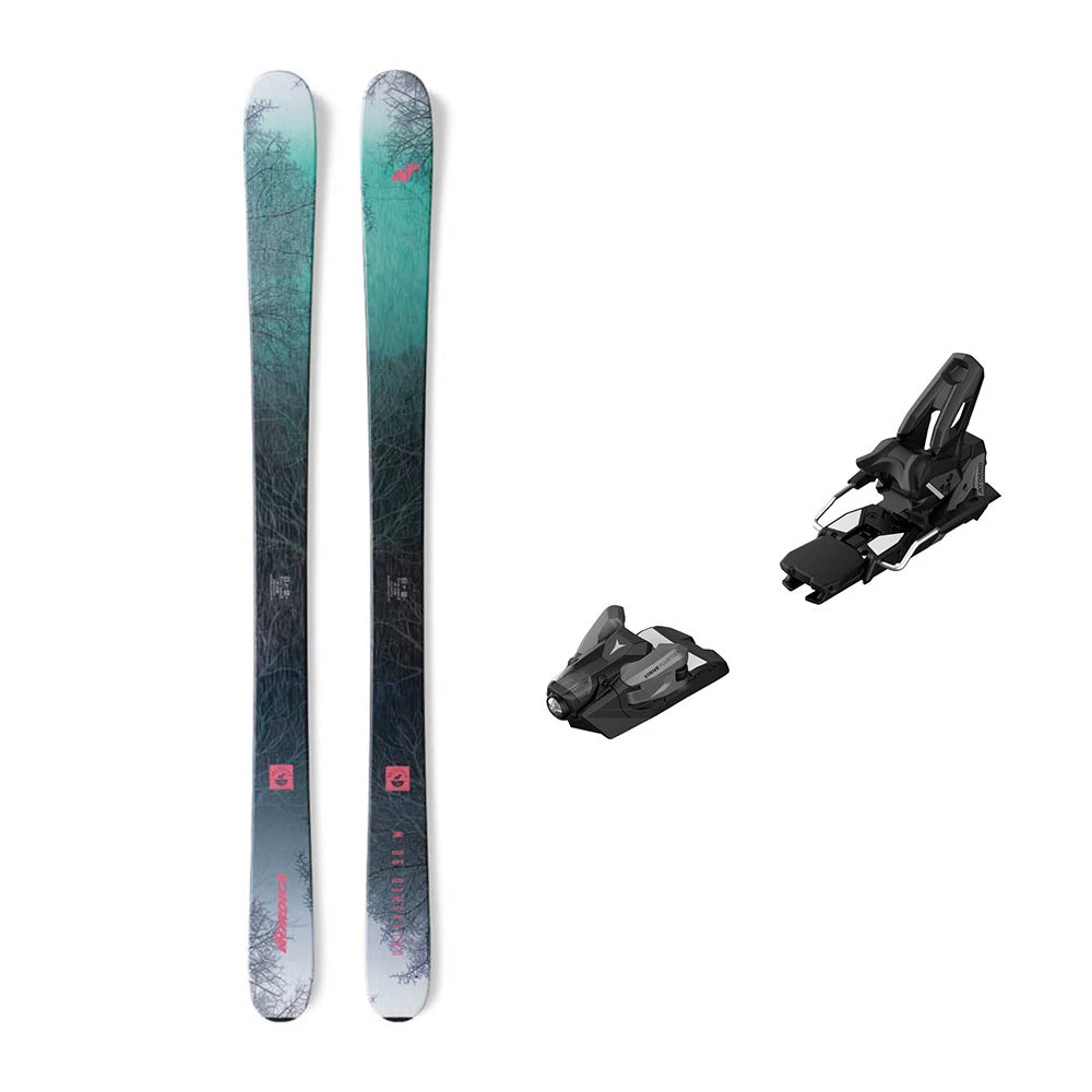 Nordica Unleashed 90 Womens Skis / Atomic Strive 14 GW Ski Bindings Package 1 Nordica Unleashed 90 Womens Skis / Atomic Strive 14 GW Ski Bindings Package